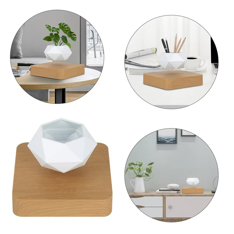 Suspended Air Bonsai Pot, Floating Desk Planter