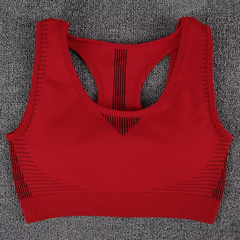 Women's High Impact Sports Bra Comfort Fit Running Yoga Top