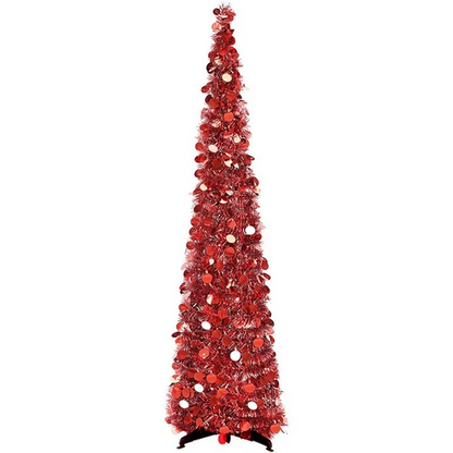 Easy Setup Sparkling 5ft Christmas Tree Decorative Artificial Tree