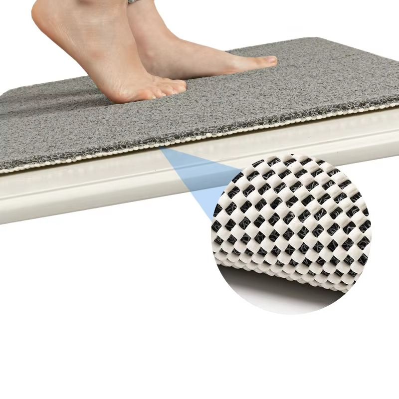 Safe Anti Slip Shower Floor Mat for Bathroom 16x24 inches