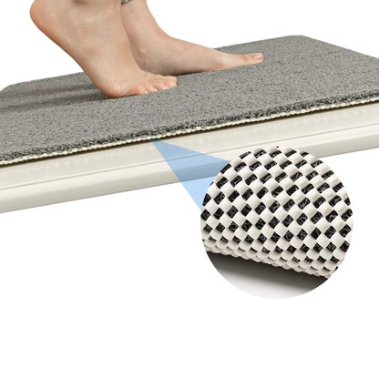 Safe Anti Slip Shower Floor Mat for Bathroom 16x24 inches