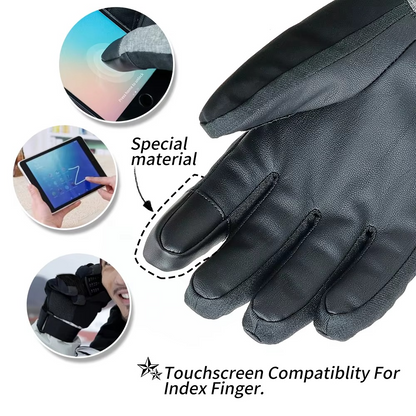 Warm Insulated Touchscreen Ski Gloves for Men Women