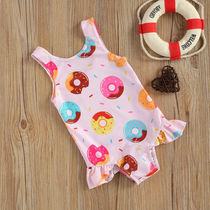 Comfortable Baby Girl Swimsuit, Lightweight Summer Swimwear