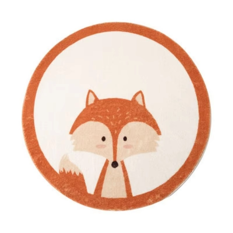 Soft Plush Baby Playmat with Cute Animal Design