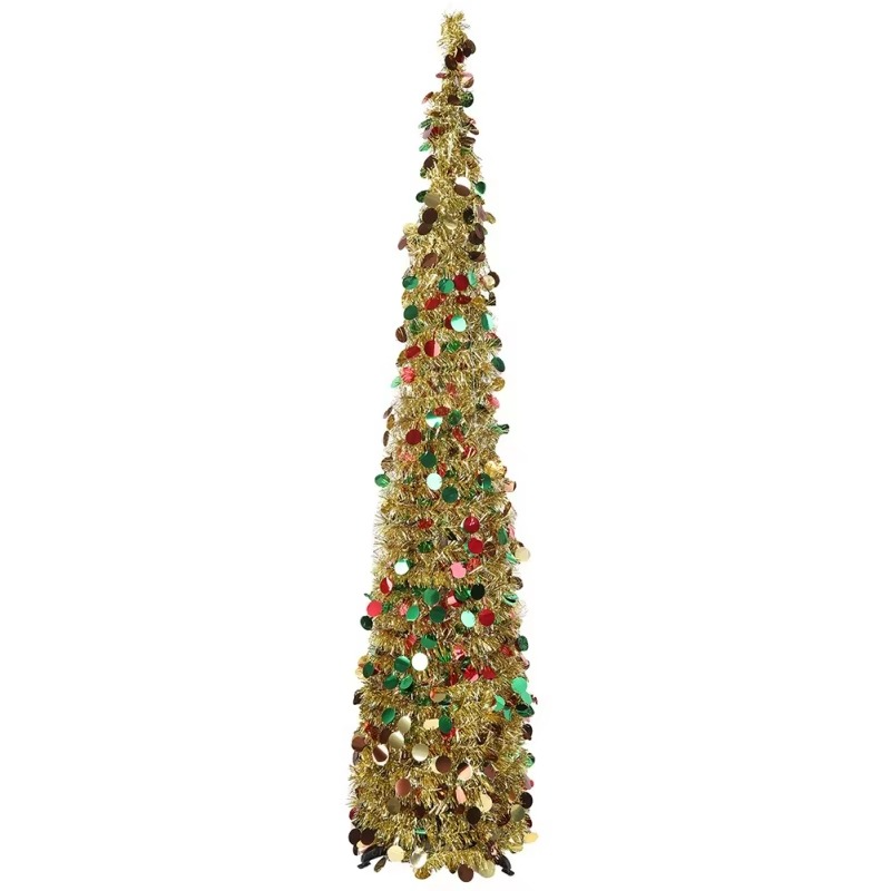 Easy Setup Sparkling 5ft Christmas Tree Decorative Artificial Tree