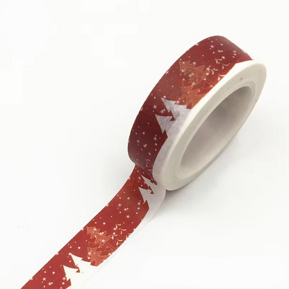 Fun Holiday Craft Tape with Snowflakes and Reindeer