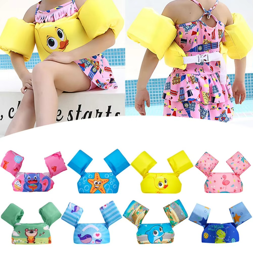Children's Swim Vest and Arm Floats with Extra Buoyancy