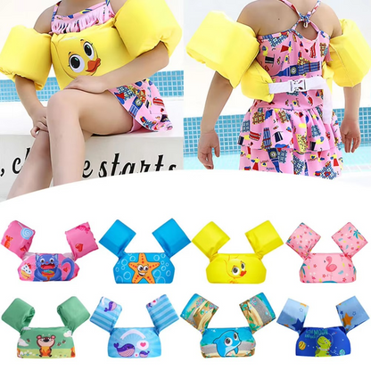 Children's Swim Vest and Arm Floats with Extra Buoyancy