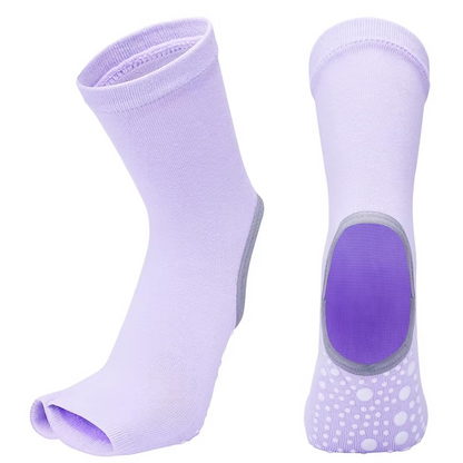 Grip Yoga Socks for Women Cotton Non Slip Athletic Socks