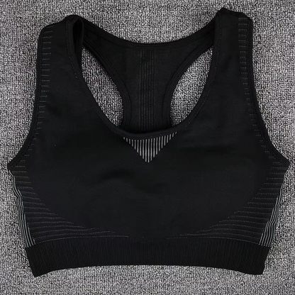 Women's High Impact Sports Bra Comfort Fit Running Yoga Top