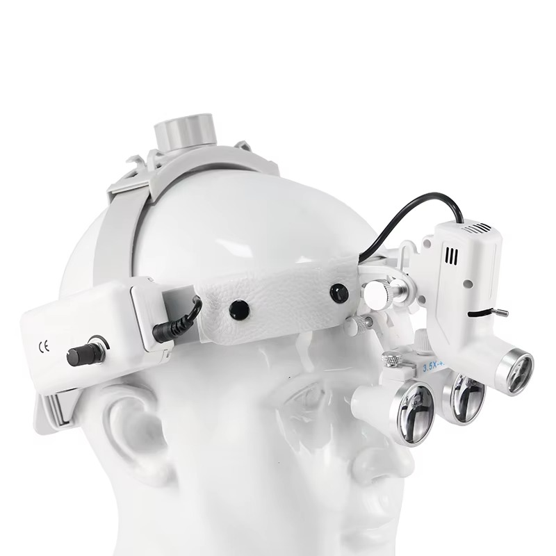 Bright LED Headlight with 3.5X Zoom Magnifying Lenses