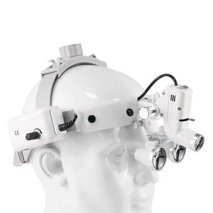 Bright LED Headlight with 3.5X Zoom Magnifying Lenses