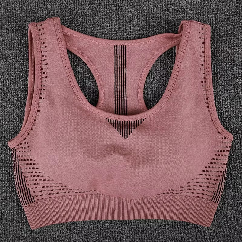 Women's High Impact Sports Bra Comfort Fit Running Yoga Top