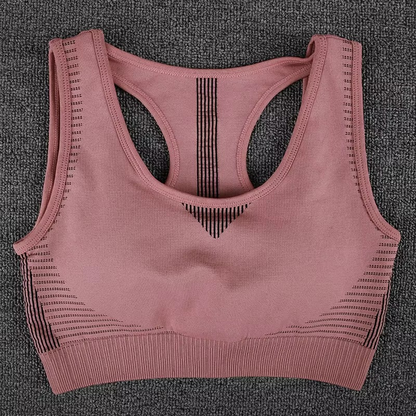 Women's High Impact Sports Bra Comfort Fit Running Yoga Top