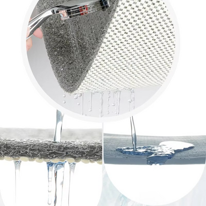 Safe Anti Slip Shower Floor Mat for Bathroom 16x24 inches