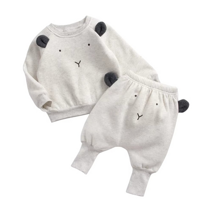 Soft Baby Clothes Set Long Sleeve Top and Pants