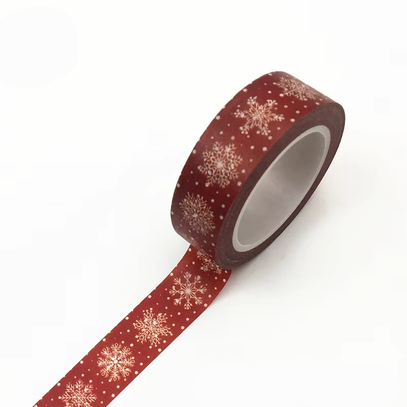Fun Holiday Craft Tape with Snowflakes and Reindeer