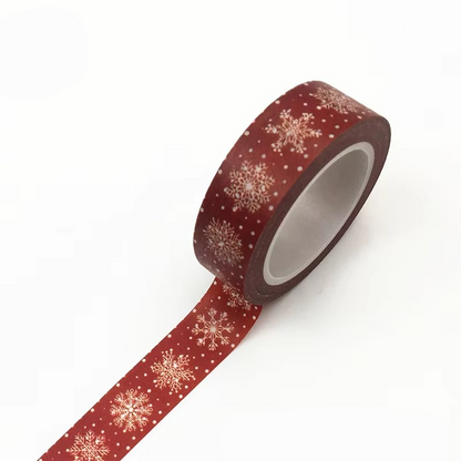 Fun Holiday Craft Tape with Snowflakes and Reindeer