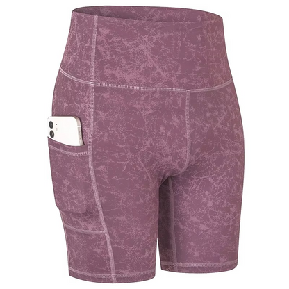 Women's Comfortable Fitness Shorts with Pockets