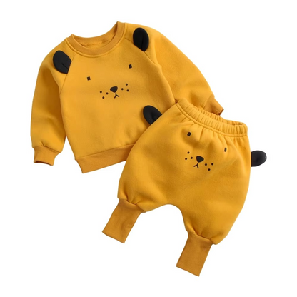 Soft Baby Clothes Set Long Sleeve Top and Pants