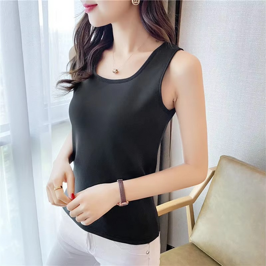 Soft Fleece Women's Tank Top Vest - Hehif