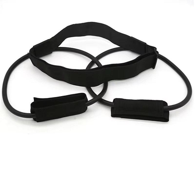 Adjustable Fitness Belt with Resistance Bands for Leg Workouts
