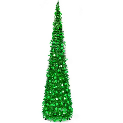 Easy Setup Sparkling 5ft Christmas Tree Decorative Artificial Tree