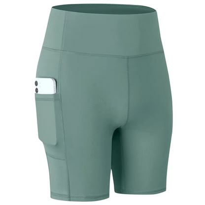 Women's Comfortable Fitness Shorts with Pockets