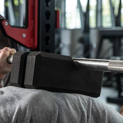 Heavy Duty Foam Barbell Trainer Block for Home Gym