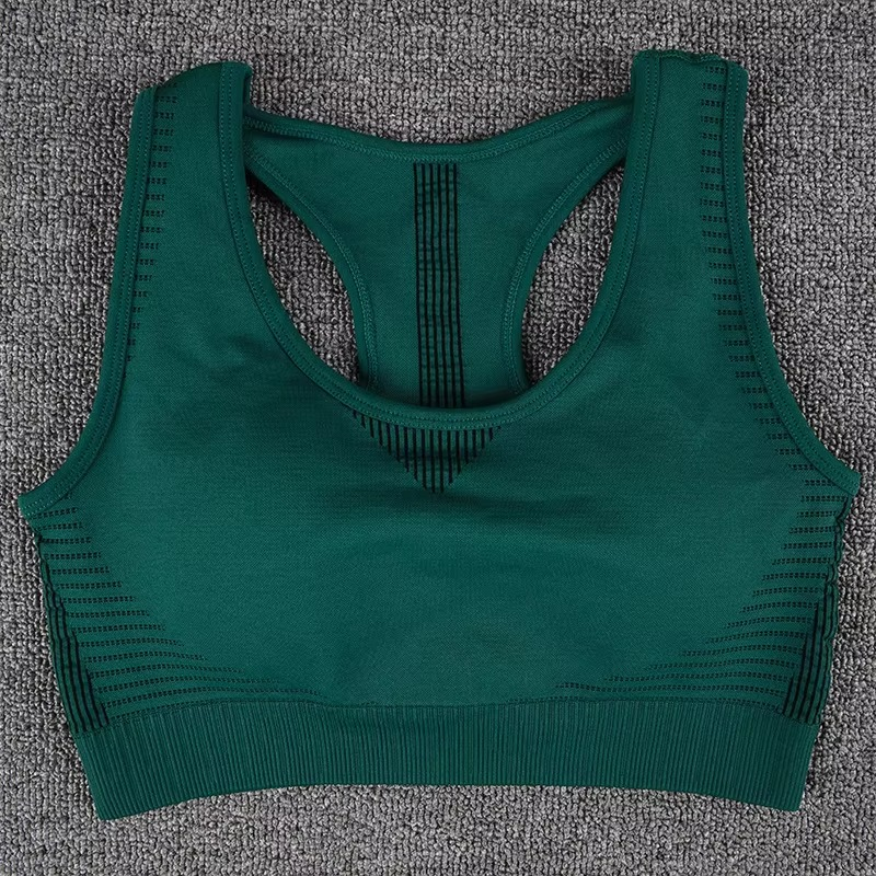 Women's High Impact Sports Bra Comfort Fit Running Yoga Top