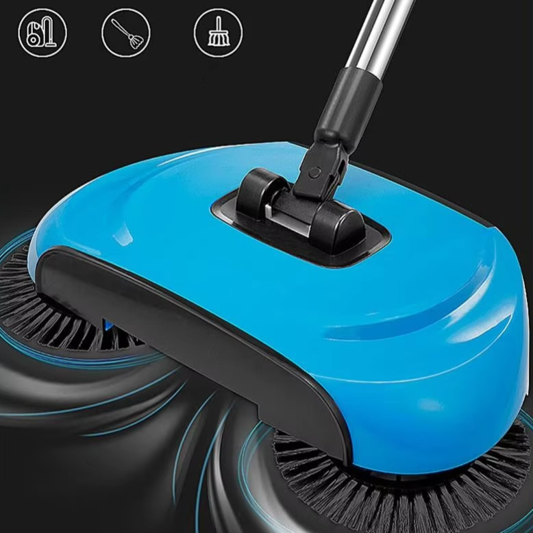 Multi Tool Broom and Dustpan Set for Home Sweep
