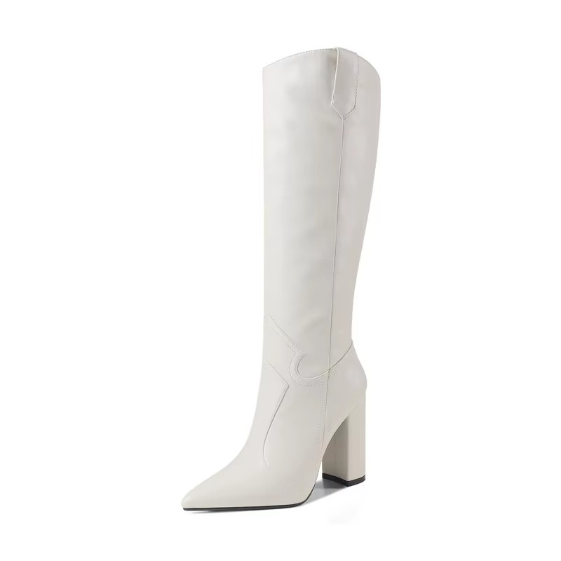 Trendy Women's High Heel Riding Boots