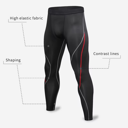 Men's Athletic Performance Running Tights
