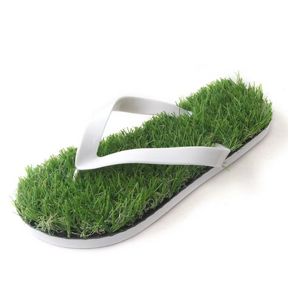 Fake Turf Cozy Slide Sandals