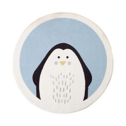 Soft Plush Baby Playmat with Cute Animal Design