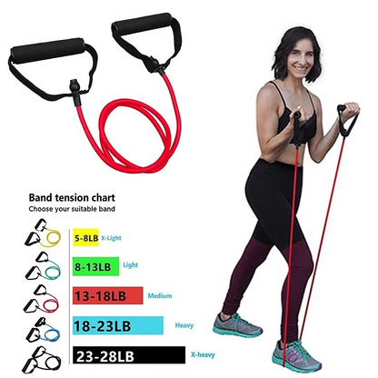 Adjustable Fitness Belt with Resistance Bands for Leg Workouts