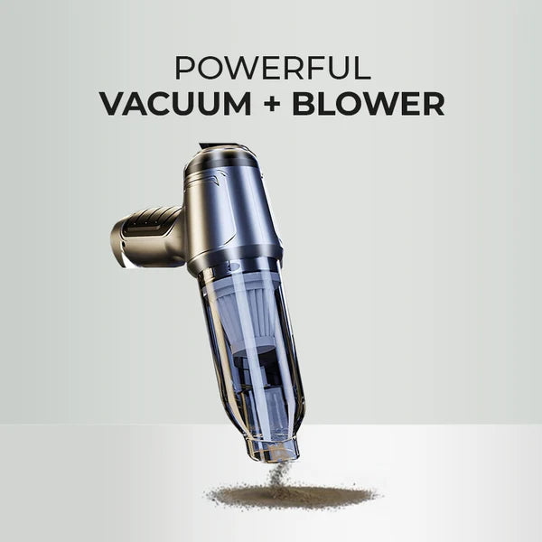 Portable Car Vacuum Cleaner and Air Duster - Hehif