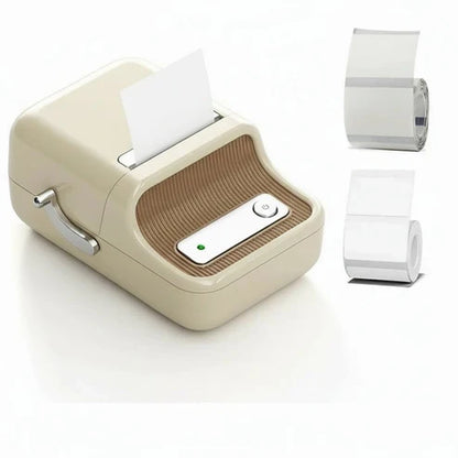 Portable Bluetooth Small Label Printer - Hehif