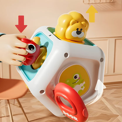 Interactive 6-in-1 Learning Play Board for Kids