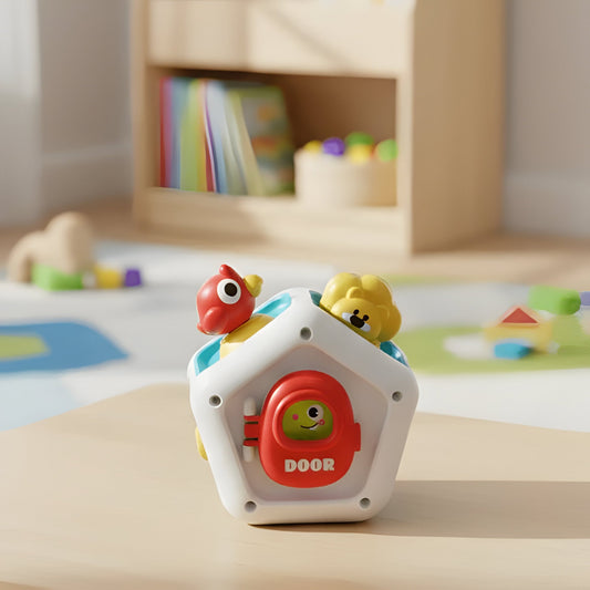 Interactive 6-in-1 Learning Play Board for Kids - Hehif