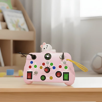 Colorful Kids Sensory Play Board for Little Learners - Hehif