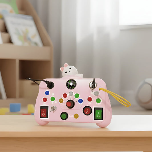 Colorful Kids Sensory Play Board for Little Learners - Hehif