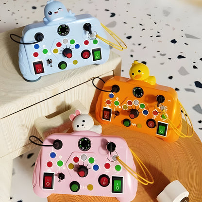 Colorful Kids Sensory Play Board for Little Learners