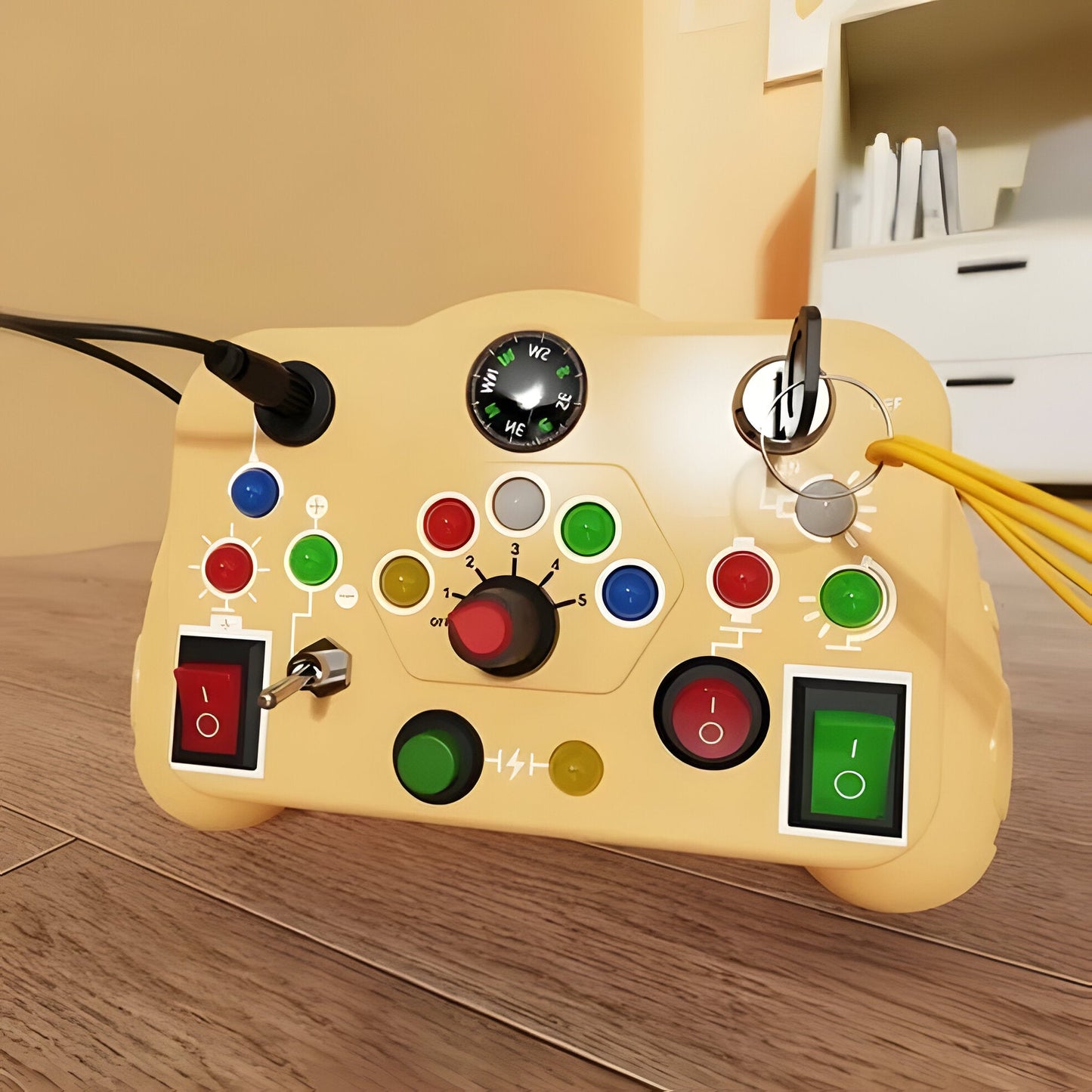 Colorful Kids Sensory Play Board for Little Learners