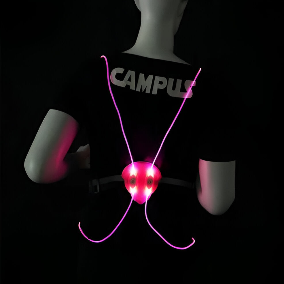 Visible LED Hi-Vis Safety Vest for Men and Women