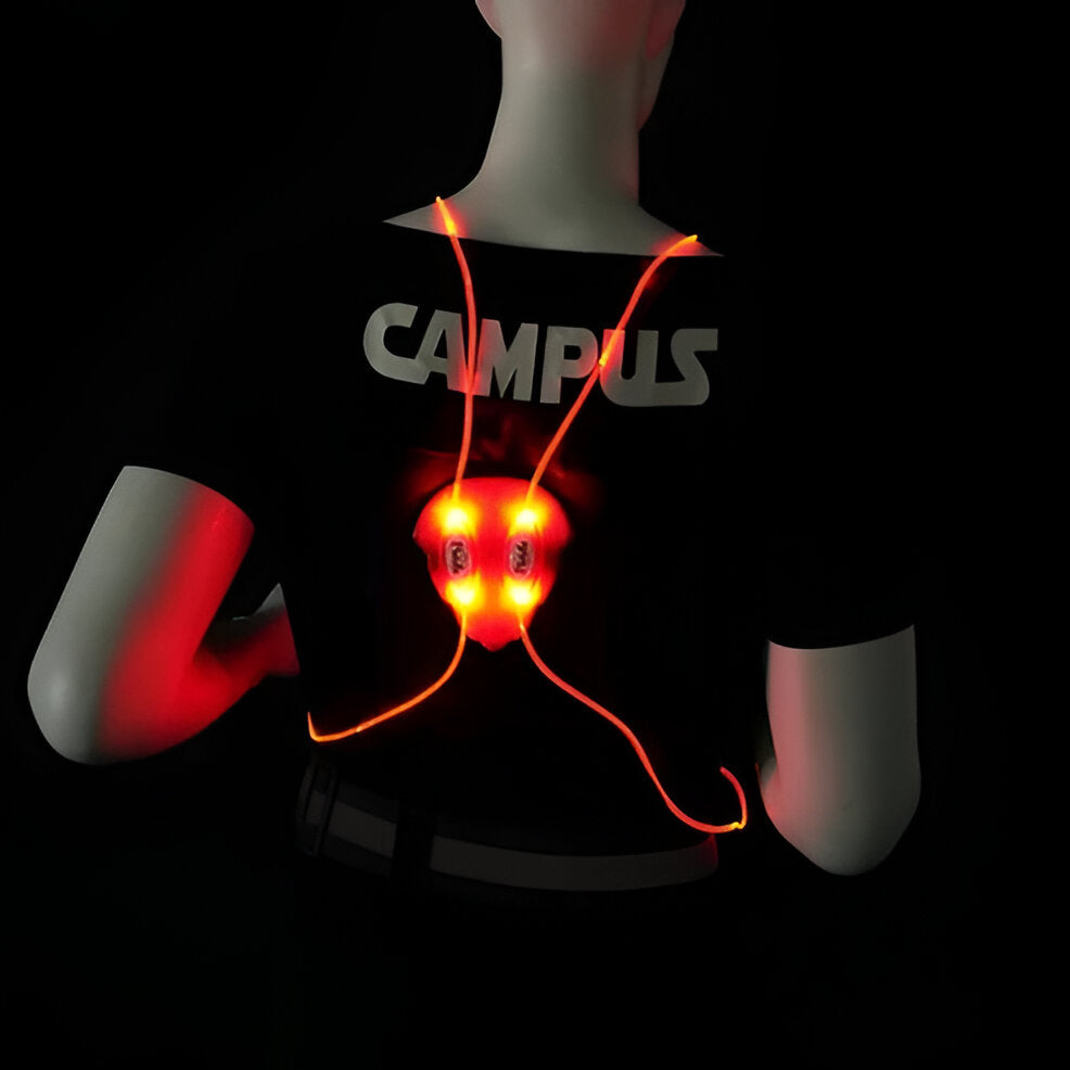 Visible LED Hi-Vis Safety Vest for Men and Women