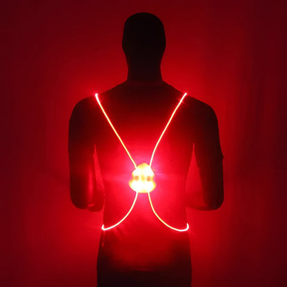 Visible LED Hi-Vis Safety Vest for Men and Women