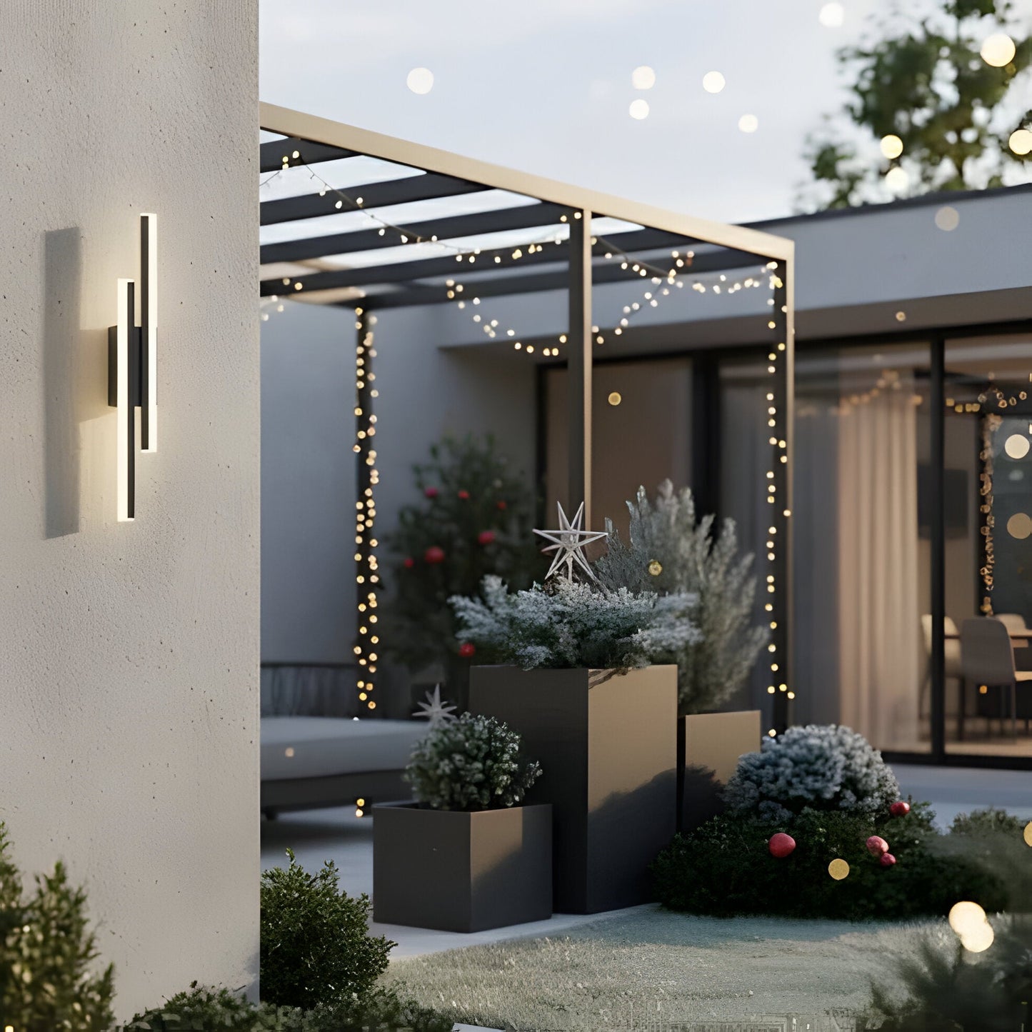 Stylish LED Wall Lamp with 3 Color Options