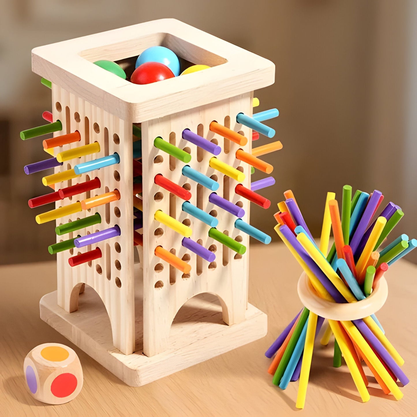 Learning Counting Blocks Set for Kids Math Development