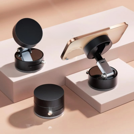 Universal Car Phone Mount with Easy Rotation and Strong Grip